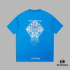 6931a37accd8ab3d7af97b63 Ch*ome Hearte CH 25SS Early Spring New Arrival Silicone Print Rhinestone Short Sleeve T-Shirt