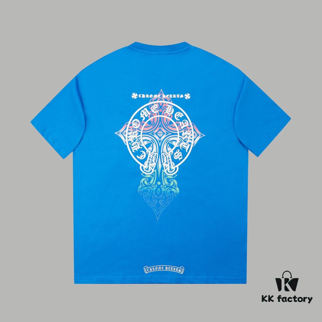 6931a37accd8ab3d7af97b63 Ch*ome Hearte CH 25SS Early Spring New Arrival Silicone Print Rhinestone Short Sleeve T-Shirt