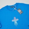 6931a37accd8ab3d7af97b64 Ch*ome Hearte CH 25SS Early Spring New Arrival Silicone Print Rhinestone Short Sleeve T-Shirt