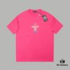 6931a37accd8ab3d7af97b6b Ch*ome Hearte CH 25SS Spring Collection New Arrival Silicone Print Rhinestone Short Sleeve T-Shirt