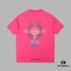 6931a37accd8ab3d7af97b6c Ch*ome Hearte CH 25SS Spring Collection New Arrival Silicone Print Rhinestone Short Sleeve T-Shirt