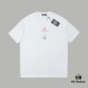 6931a37bccd8ab3d7af97b7d Ch*ome Hearte CH 25SS Early Spring New Arrival Silicone Print Rhinestone Short Sleeve T-Shirt