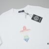 6931a37cccd8ab3d7af97b7f Ch*ome Hearte CH 25SS Early Spring New Arrival Silicone Print Rhinestone Short Sleeve T-Shirt