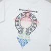 6931a37cccd8ab3d7af97b82 Ch*ome Hearte CH 25SS Early Spring New Arrival Silicone Print Rhinestone Short Sleeve T-Shirt