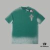 6931a37cccd8ab3d7af97b8f Chrome Hearts CH 25SS Spring/Summer New Arrival Cross Print Short Sleeve T-Shirt