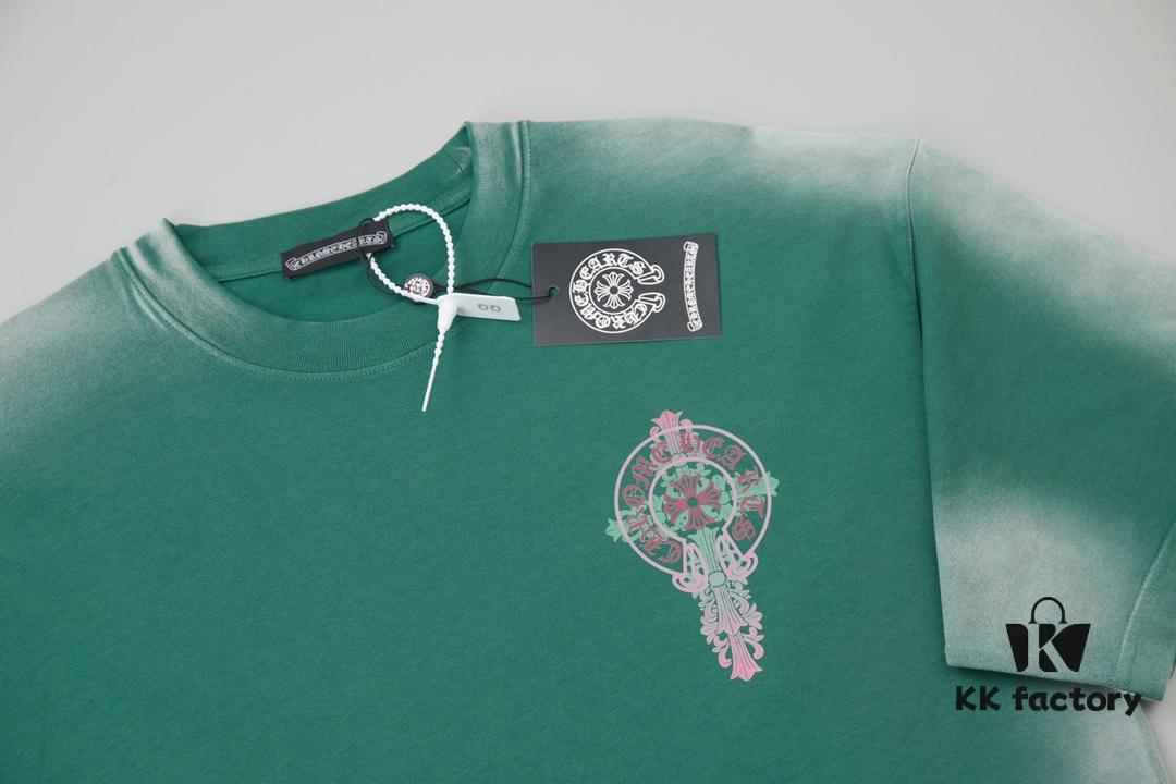 6931a37cccd8ab3d7af97b91 Chrome Hearts CH 25SS Spring/Summer New Arrival Cross Print Short Sleeve T-Shirt