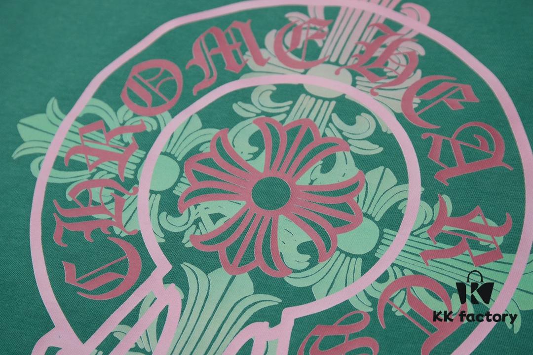 6931a37dccd8ab3d7af97b95 Chrome Hearts CH 25SS Spring/Summer New Arrival Cross Print Short Sleeve T-Shirt