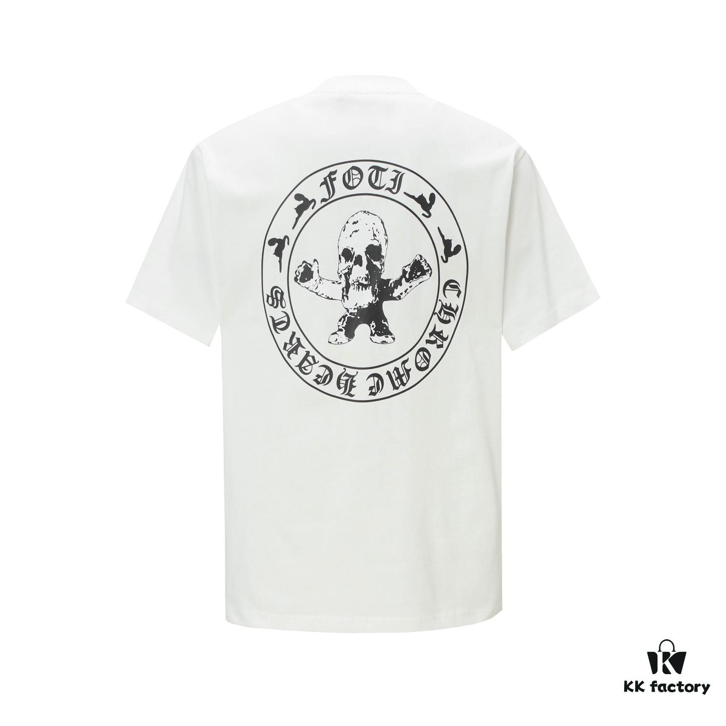 6931a37fccd8ab3d7af97bc1 Chrome Hearts CH Monster Print Short-Sleeve T-Shirt