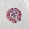 Chrome Hearts CH Horse Hoof Painted Foaming Short Sleeve T-Shirt