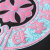 6931a382ccd8ab3d7af97bfc Chrome Hearts CH Horse Hoof Multicolor Painted Puff Print Short Sleeve T-Shirt