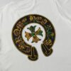 6931a383ccd8ab3d7af97c0e Chrome Hearts CH Cross Painted Horseshoe Short Sleeve T-Shirt