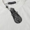6931a383ccd8ab3d7af97c10 Chrome Hearts CH Cross Painted Horseshoe Short Sleeve T-Shirt