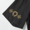 6931a384ccd8ab3d7af97c1e Chrome Hearts CH Horse Hoof Painted Cross Short-Sleeve T-Shirt