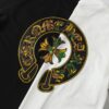 6931a384ccd8ab3d7af97c20 Chrome Hearts CH Horse Hoof Painted Cross Short-Sleeve T-Shirt