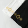 6931a384ccd8ab3d7af97c23 Chrome Hearts CH Horse Hoof Painted Cross Short-Sleeve T-Shirt