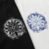 6931a386ccd8ab3d7af97c4a CH/Chrome Hearts 25SS Front and Back Logo Print Crew Neck Short Sleeve T-Shirt
