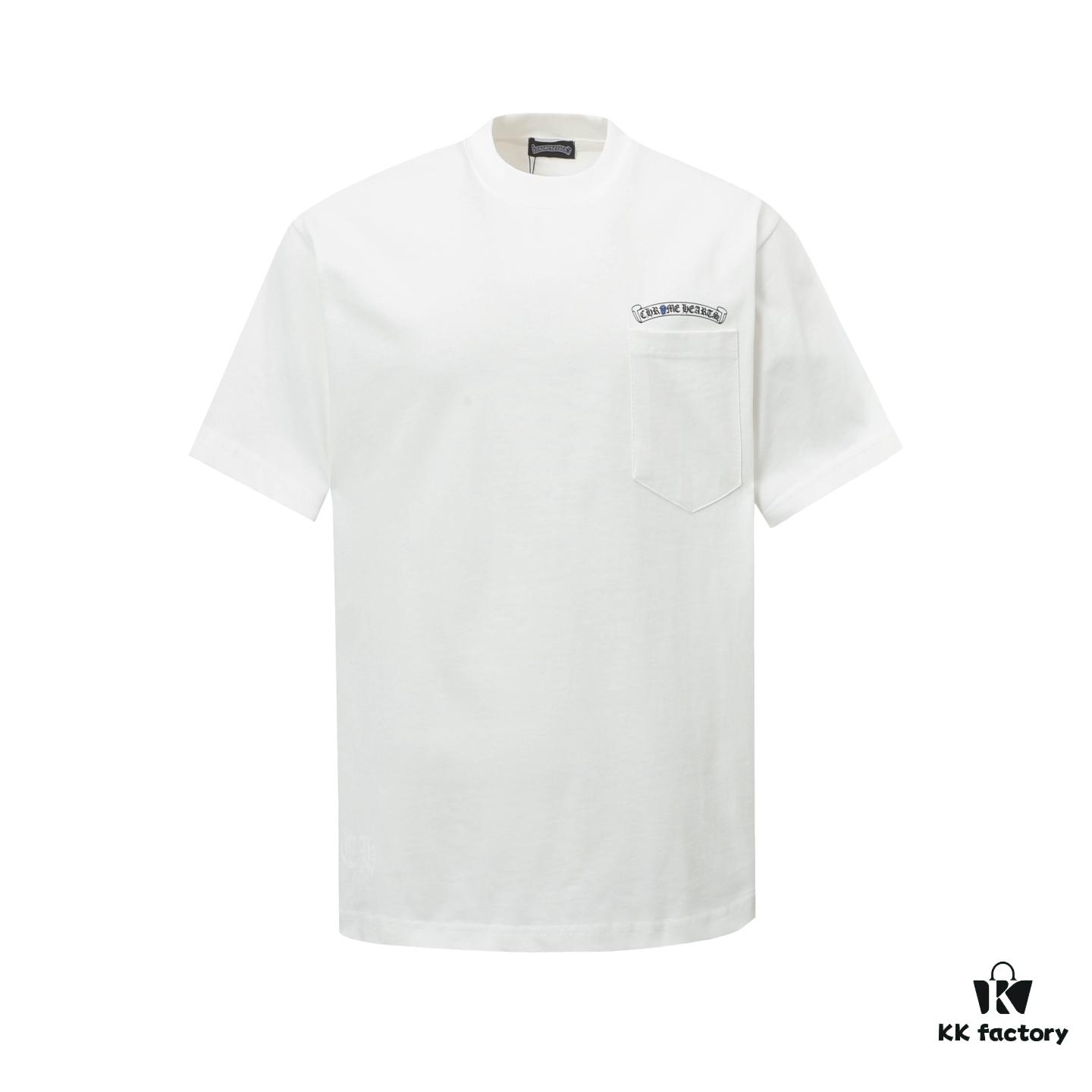 6931a387ccd8ab3d7af97c54 Chrome Hearts Sanskrit Print Letter Short Sleeve T-Shirt