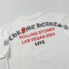 6931a387ccd8ab3d7af97c57 Chrome Hearts Sanskrit Print Letter Short Sleeve T-Shirt
