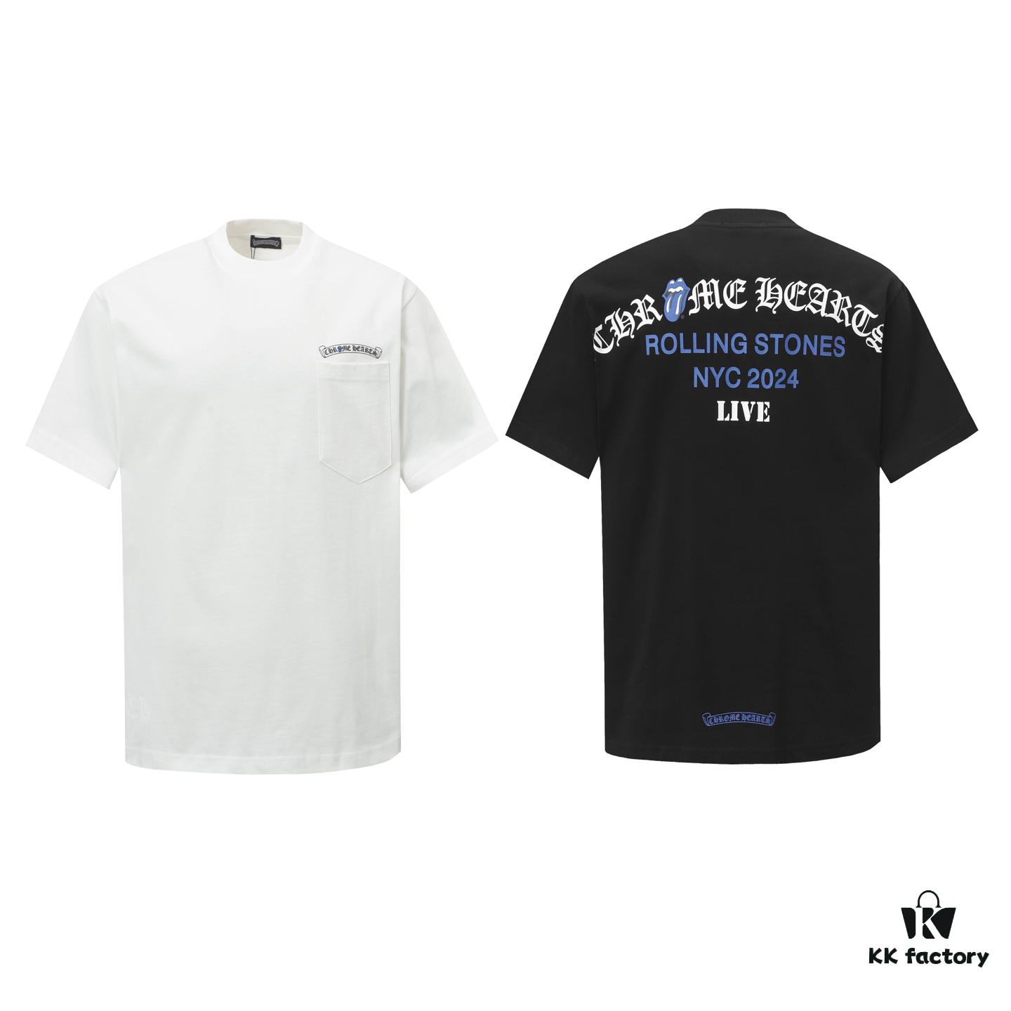 6931a388ccd8ab3d7af97c60 Chrome Hearts Sanskrit Print Letter Short Sleeve T-Shirt
