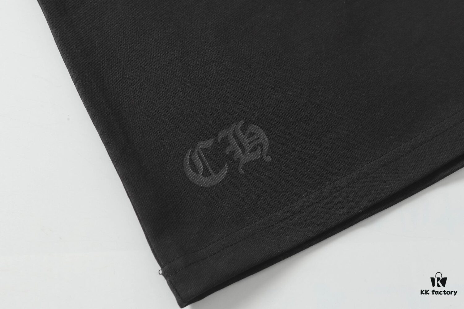 6931a388ccd8ab3d7af97c6b Chrome Hearts Sanskrit Print Letter Short Sleeve T-Shirt