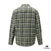 6931a389ccd8ab3d7af97c73 Chrome Hearts 24FW New Striped Plaid Patchwork Button Silver Accented Cardigan Shirt