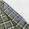 6931a389ccd8ab3d7af97c75 Chrome Hearts 24FW New Striped Plaid Patchwork Button Silver Accented Cardigan Shirt