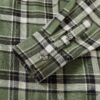 6931a389ccd8ab3d7af97c78 Chrome Hearts 24FW New Striped Plaid Patchwork Button Silver Accented Cardigan Shirt