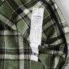6931a389ccd8ab3d7af97c79 Chrome Hearts 24FW New Striped Plaid Patchwork Button Silver Accented Cardigan Shirt