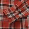 6931a38accd8ab3d7af97c86 24FW Chrome Hearts New Striped Plaid Patchwork Silver Button Cardigan Shirt