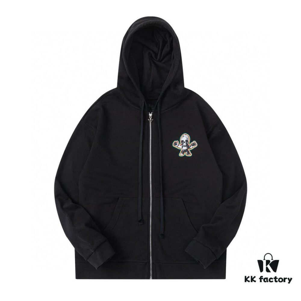 6931a38accd8ab3d7af97c94 Chrome Hearts Foti Limited Edition Colorful Print Zip-up Hoodie Jacket
