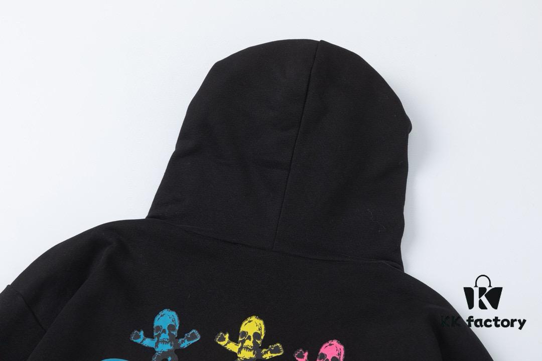 6931a38bccd8ab3d7af97c96 Chrome Hearts Foti Limited Edition Colorful Print Zip-up Hoodie Jacket