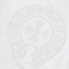 6931a38dccd8ab3d7af97cbe CH Chrome Hearts 2025FW Short Sleeve T-Shirt with Arched Bridge Embroidery and Hollow Stitching, Premium 26s Double-Yarn 300g Fabric, Heavyweight Material, Custom Ribbed Trim with Matching Dye, Full Triple Labeling, Unisex Design