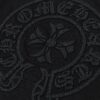 6931a38dccd8ab3d7af97cca CH Chrome Hearts 2025FW Short Sleeve T-Shirt with Arch Bridge Embroidery and Hollow Stitch, Premium 26s Double Yarn 300g Fabric, Heavyweight Material, Custom Stretch Ribbing Dyed in Same Dye Bath, Complete Three Labels, Unisex Design