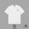 6931a38dccd8ab3d7af97ccb CH Chrome Hearts 2025FW Short Sleeve T-Shirt with Arched Bridge Embroidery and Hollow Stitching, Premium 26s Double Yarn 300g Fabric, Heavyweight Material with Custom Ribbed Knit Cuffs Dyed in Same Dye Lot, Full Triple Labeling, Unisex Design