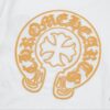 6931a38eccd8ab3d7af97cd4 CH Chrome Hearts 2025FW Short Sleeve T-Shirt with Arched Bridge Embroidery and Hollow Stitching, Premium 26s Double Yarn 300g Fabric, Heavyweight Material with Custom Ribbed Knit Cuffs Dyed in Same Dye Lot, Full Triple Labeling, Unisex Design