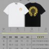 6931a38eccd8ab3d7af97cd9 CH Chrome Hearts 2025FW Short Sleeve T-Shirt with Arch Bridge Embroidery and Hollow-Out Design, Premium 26s Double-Yarn 300g Fabric, Heavyweight Material, Custom Spandex Ribbing Dyed in Same Dye Batch, Complete Three-Label Set, Unisex Style