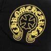 6931a38eccd8ab3d7af97cde CH Chrome Hearts 2025FW Short Sleeve T-Shirt with Arch Bridge Embroidery and Hollow-Out Design, Premium 26s Double-Yarn 300g Fabric, Heavyweight Material, Custom Spandex Ribbing Dyed in Same Dye Batch, Complete Three-Label Set, Unisex Style