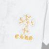 6931a38fccd8ab3d7af97ce7 CH Chrome Hearts 2025FW Short Sleeve T-Shirt with Applique Embroidery, Premium 26s Double Yarn 300g Fabric, Heavyweight Material, Custom Stretch Ribbing Dyed in Same Dye Batch, Complete Three-Label Set, Unisex Design
