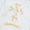 6931a38fccd8ab3d7af97ceb CH Chrome Hearts 2025FW Short Sleeve T-Shirt with Applique Embroidery, Premium 26s Double Yarn 300g Fabric, Heavyweight Material, Custom Stretch Ribbing Dyed in Same Dye Batch, Complete Three-Label Set, Unisex Design
