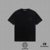 6931a392ccd8ab3d7af97d1f CH Chrome Hearts 2025FW Short Sleeve T-Shirt with Applique Embroidery, Premium 26s Double Yarn 300g Fabric, Heavyweight Material, Custom Lycra Ribbing Dyed in Same Dye Lot, Complete Three Labels, Unisex Design