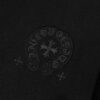 6931a392ccd8ab3d7af97d26 CH Chrome Hearts 2025FW Short Sleeve T-Shirt with Applique Embroidery, Premium 26s Double Yarn 300g Fabric, Heavyweight Material, Custom Lycra Ribbing Dyed in Same Dye Lot, Complete Three Labels, Unisex Design