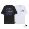 6931a392ccd8ab3d7af97d2b CH Crocodile Heart 25SS Early Spring New Arrival Sanskrit Print Embroidery Logo Round Neck T-Shirt, Unisex