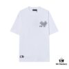 6931a393ccd8ab3d7af97d2c CH Crocodile Heart 25SS Early Spring New Arrival Sanskrit Print Embroidery Logo Round Neck T-Shirt, Unisex