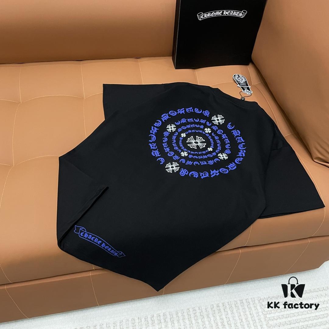 6931a393ccd8ab3d7af97d35 CH Crocodile Heart 25SS Spring Collection Sanskrit Embroidery Logo Heavyweight Washed Short Sleeve Round Neck T-Shirt Unisex