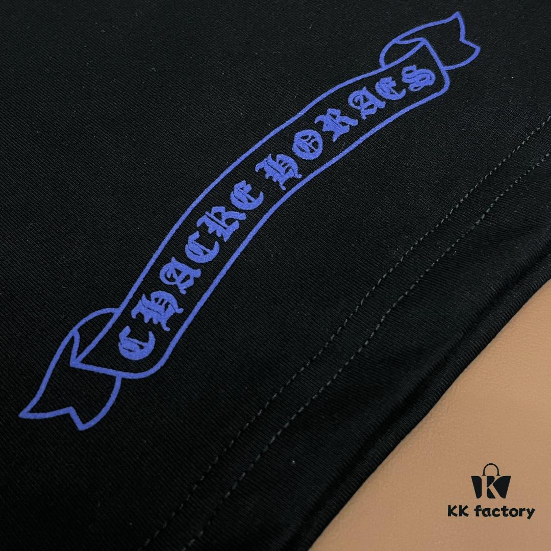 6931a393ccd8ab3d7af97d3a CH Crocodile Heart 25SS Spring Collection Sanskrit Embroidery Logo Heavyweight Washed Short Sleeve Round Neck T-Shirt Unisex