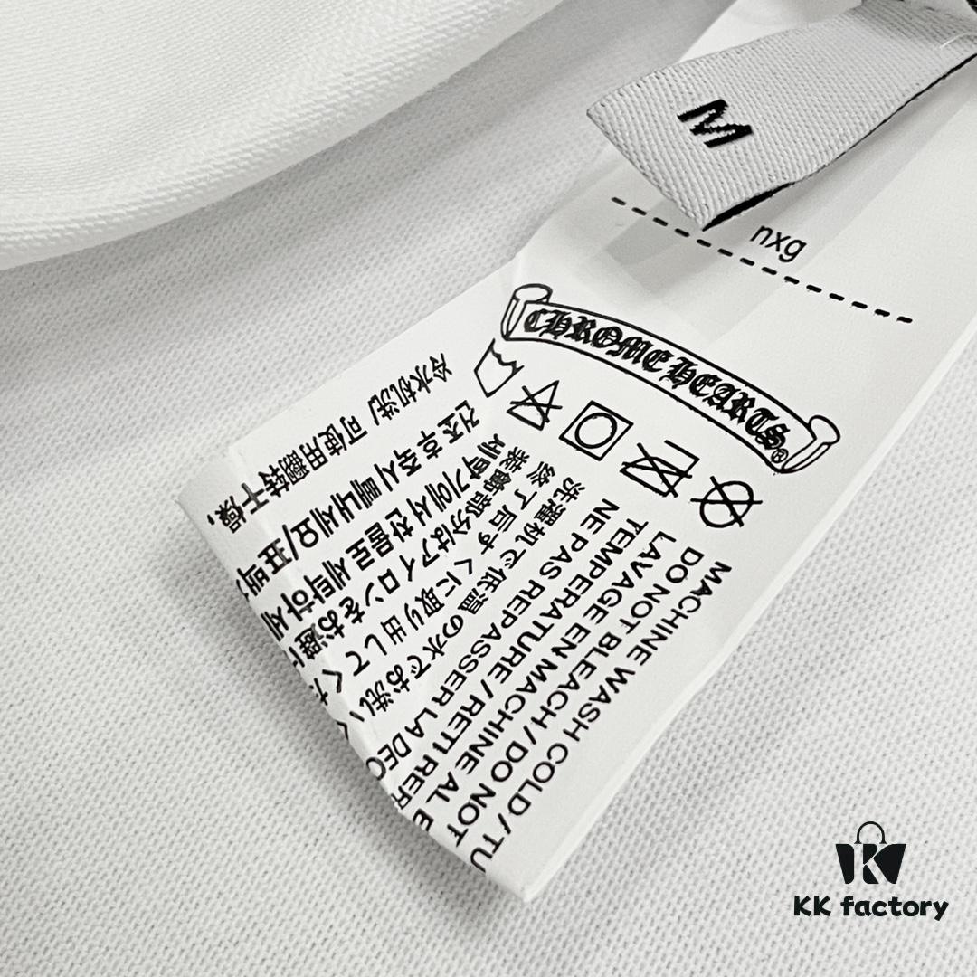 6931a394ccd8ab3d7af97d44 CH Crocodile 25SS Early Spring New Arrival Sanskrit Print Embroidery Logo Heavyweight Washed Short Sleeve Round Neck T-Shirt Unisex