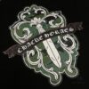 6931a394ccd8ab3d7af97d4e CH Crooked Heart 25SS Spring Collection Sanskrit 3D Embroidered Logo Heavyweight Washed Short Sleeve Round Neck T-Shirt Unisex