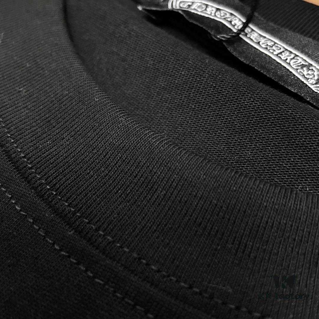 6931a395ccd8ab3d7af97d54 CH Crocodile Heart 25SS Early Spring New Arrival Sanskrit 3D Embroidered Logo Short Sleeve Round Neck T-Shirt Unisex
