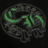 6931a396ccd8ab3d7af97d64 CH Crocodile Heart Graffiti Embroidery Sanskrit Logo Heavyweight 320g Pure Cotton Crew Neck T-Shirt Unisex