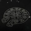 6931a396ccd8ab3d7af97d6c CH Crocodile Heart Graffiti Heat Brick Horse Hoof Sanskrit Logo Short Sleeve Round Neck T-Shirt Unisex